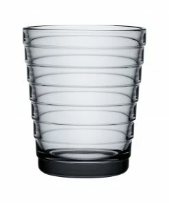 Wassergläser Iittala Aino Aalto Glas 0,22ltr. Grey/grau