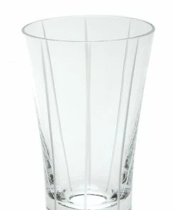 Wassergläser Dibbern Cipriani Glas 0,30ltr. Vertikalschliff Klar