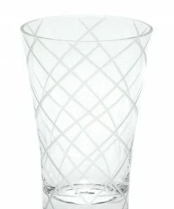 Wassergläser Dibbern Cipriani Glas 0,30ltr. Kreuzschliff Klar