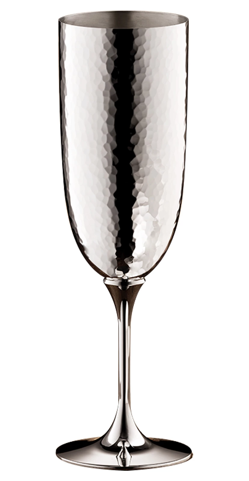 Sektgläser Robbe & Berking Martelé Champagnerkelch 90versilbert 1 Sektgläser Robbe & Berking Martelé Champagnerkelch 90versilbert