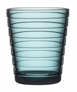 Wassergläser Iittala Aino Aalto Glas 0,22ltr. Sea Blue/meeresblau