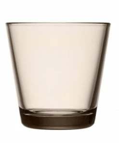Wassergläser Iittala Kartio Glas 0,21ltr. Linen/leinen