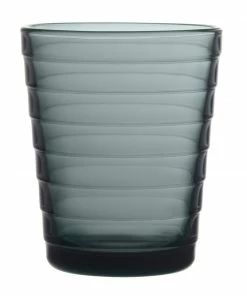 Wassergläser Iittala Aino Aalto Glas 0,22ltr. Dunkelgrau/dark Grey