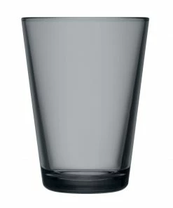Longdrinkgläser Iittala Kartio Longdrink 0,40ltr. Dunkelgrau/dark Grey